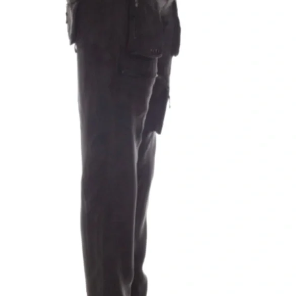 Johnny Was Pete $& Greta Hailey Belted Cargo Pants Boho Chic Utility - Picture 2 of 14